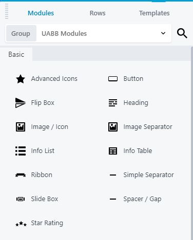 Beaver Builder Ultimate Add Ons UI