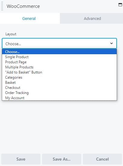 Beaver Builder Woocommerce options