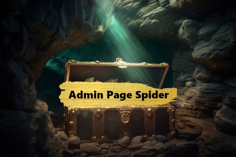 Admin Page Spider